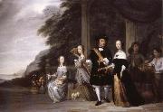 REMBRANDT Harmenszoon van Rijn, Pieter Cnoll and his Family